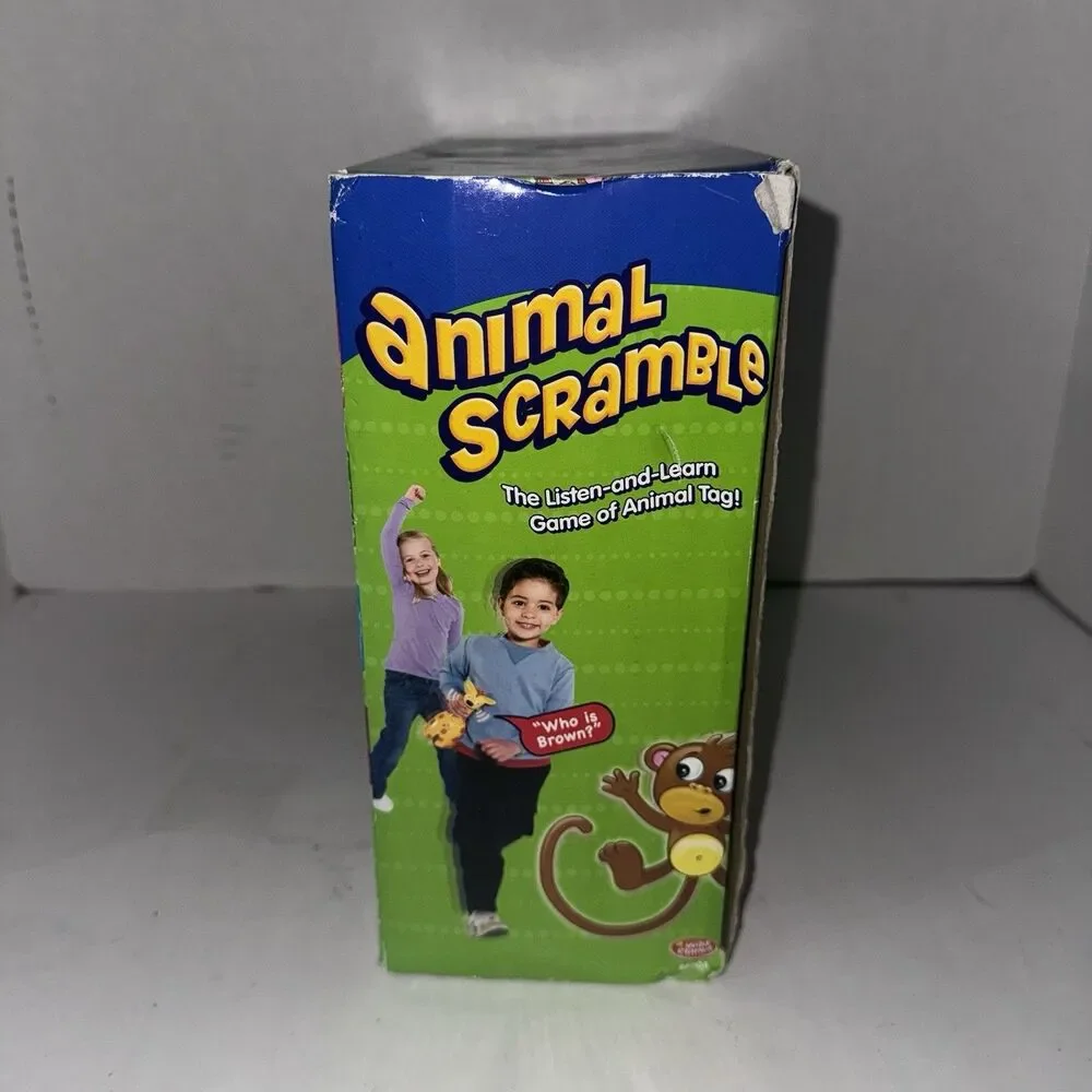 Wild Planet Animal Scramble Electronic Preschool Game 2007 NEW Open Box